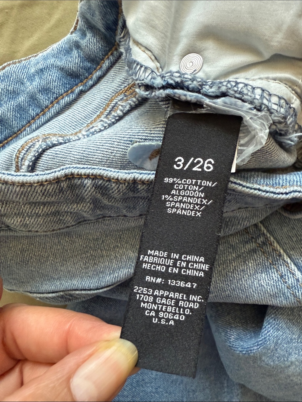 BCBGeneration Light Blue Straight Leg Jeans - Picture 10 of 11